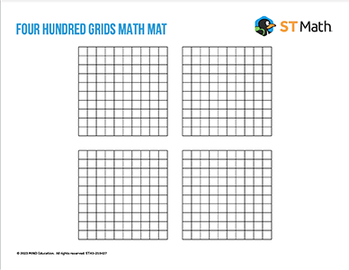 Hundreds Grid Mat (optional)