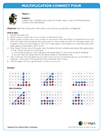 Table Game - Multiplication Connect Four