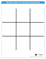 Table Game - Traffic Lights Tic Tac Toe