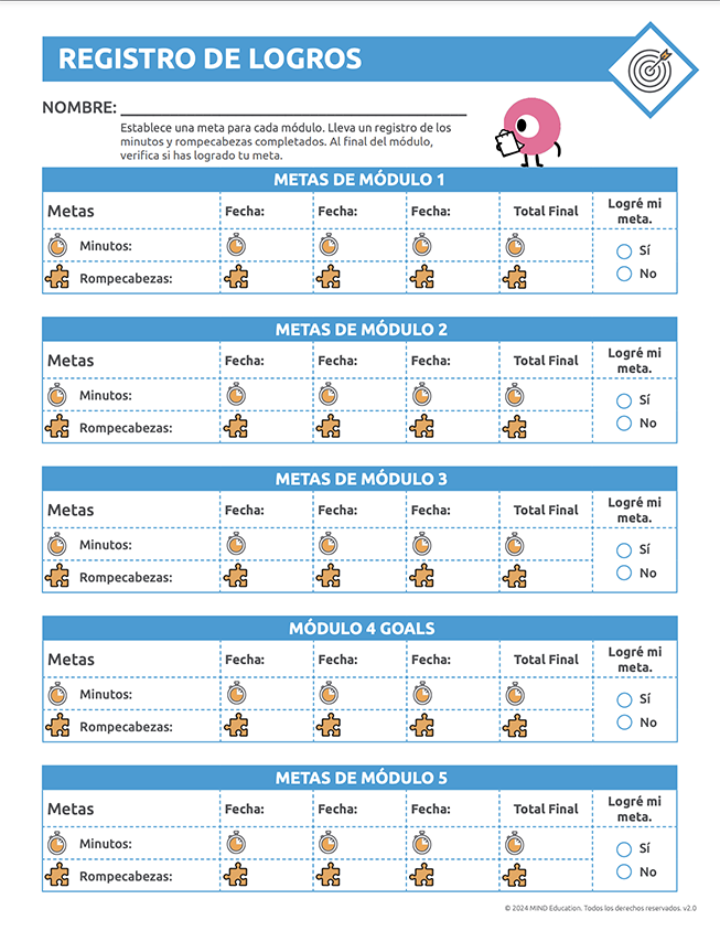 Accomplishment Log for ST Math Station (Spanish) icon