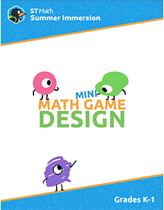 Mini-Math Game Design Booklet | Gr. K–1