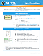 Virtual Teacher Planner