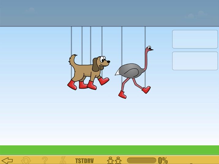 Bouncing Shoes with Numbers