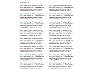 Problem Solving Printing