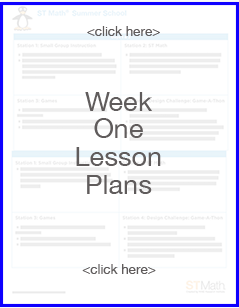 2nd Grade: Week One
