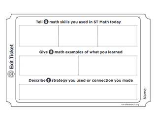 Exit Tickets